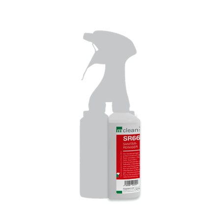 mclean X2 SR66 Sanitärreiniger, 325 ml Flasche, Hochkonzentrat, 4 Flaschen/Karton