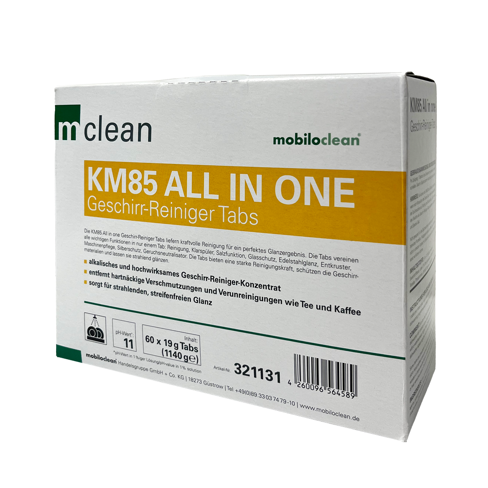 mclean KM85 All-in-One Geschirrspültabs, 60 Stück/Packung