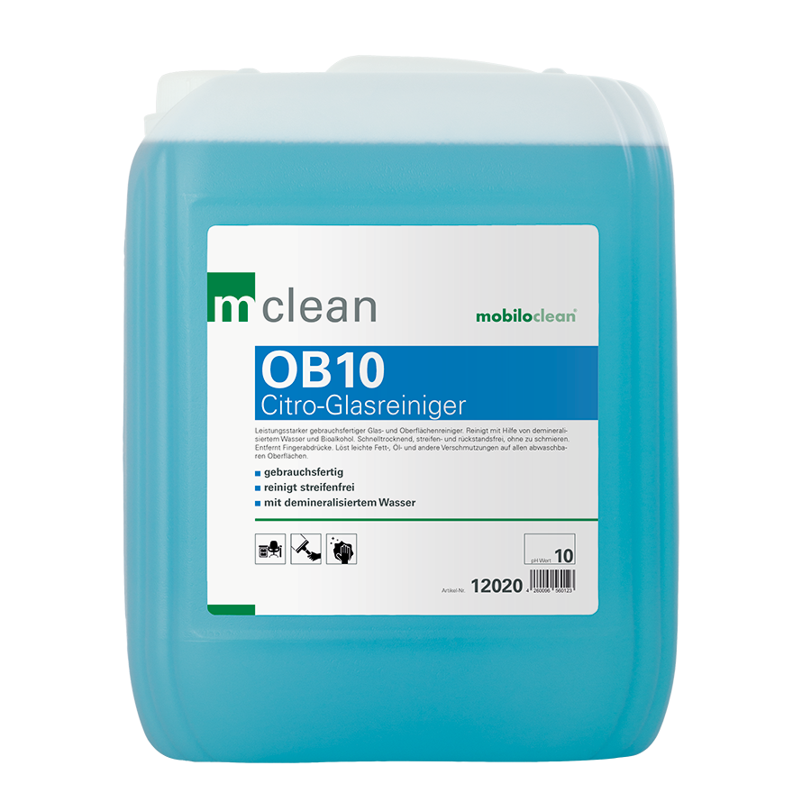 mclean OB10 Citro-Glasreiniger, 10 Liter Kanister